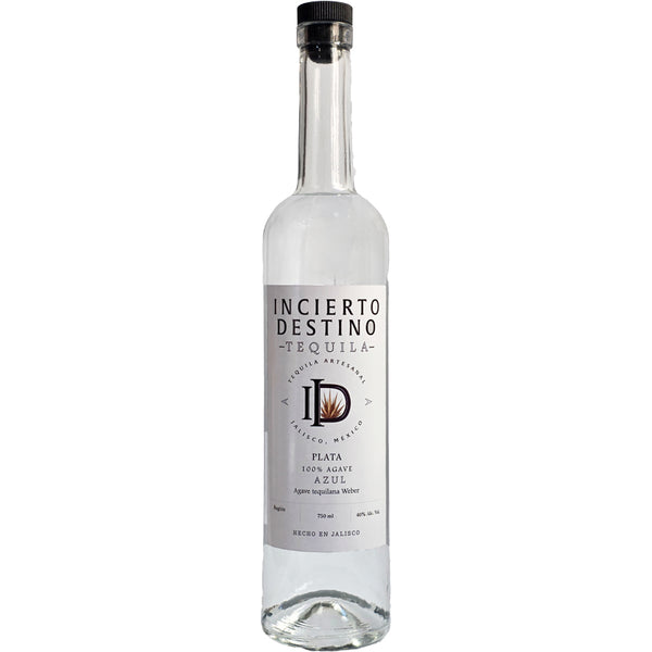 Tequila plata Incierto Destino - Tequila Jalisco